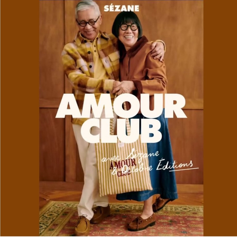 Brand new sezane tote and coral pouch from Sézane x Delfonics collaboration